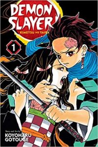 Manga of Demon Slayer: Kimetsu No Yaiba