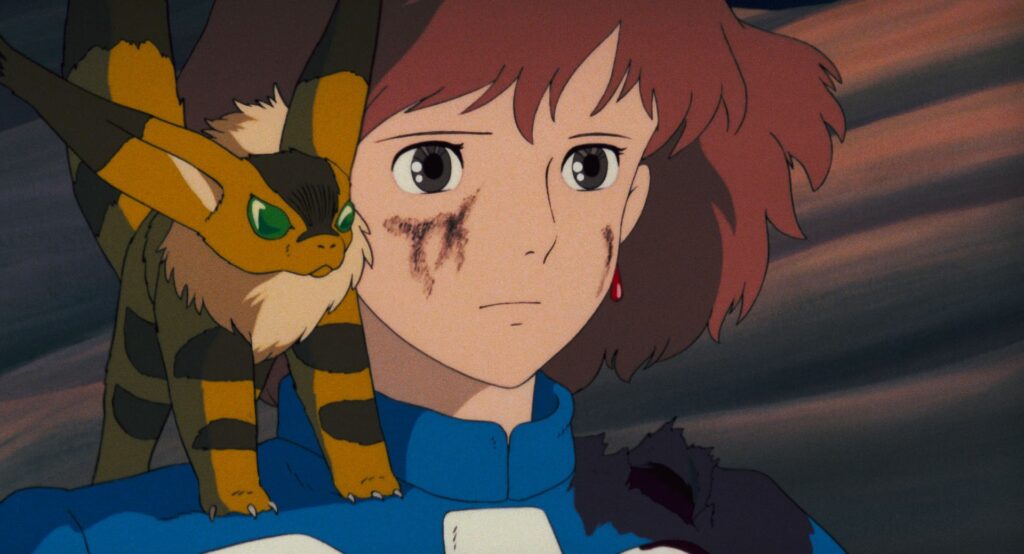 Nausicaä with Teto from Nausicaä of the Valley of the Wind