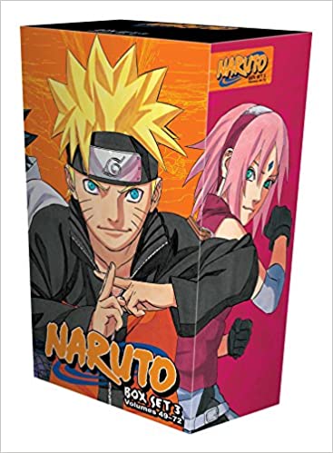 Naruto Box Set 3- Volumes 49-72