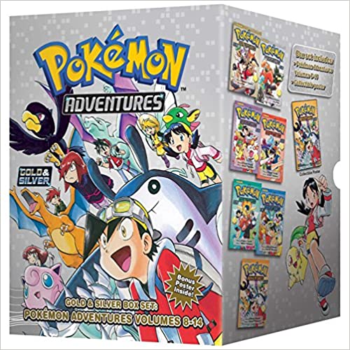 Pokémon Adventures Gold & Silver Box Set (Set Includes Vols. 8-14)