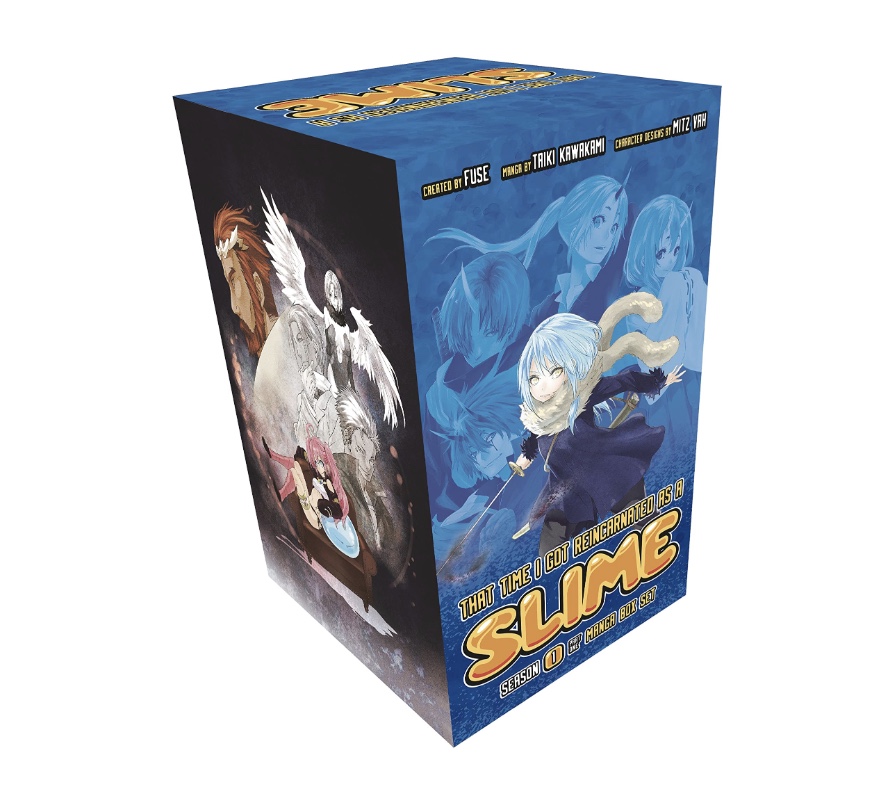 That Time I Got Reincarnated as a Slime Season 1 Part 1 Manga Box Set (Volume 1-6)