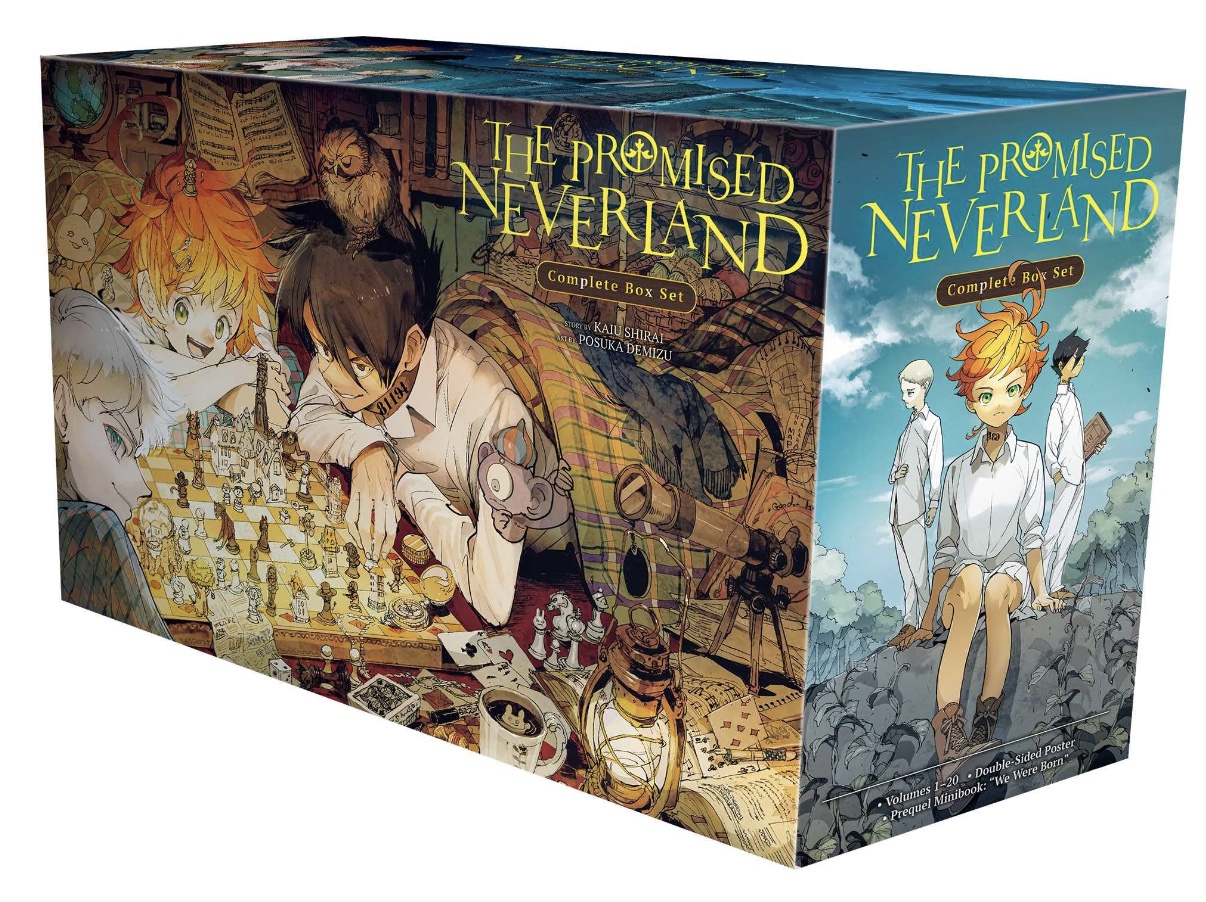 The Promised Neverland Complete Box Set (Volume 1-20)