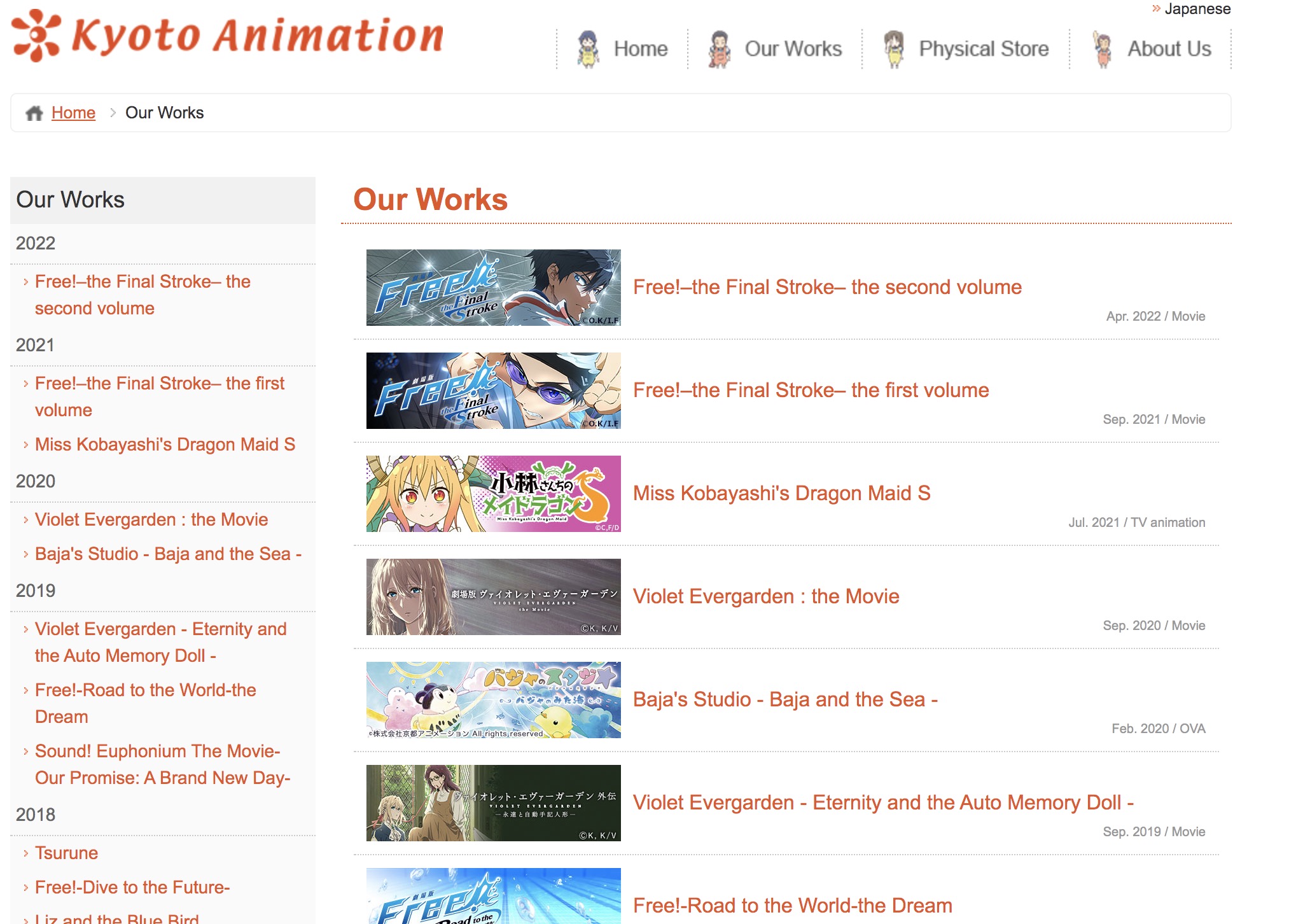11 Best Kyoto Animation Anime and Anime Movies of All Time－Japan Geeks