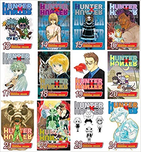 Hunter x Hunter Manga Set, Vol. 13-24