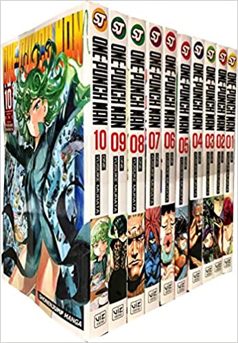 One-Punch Man Collection 10 Books Set (Volume 1-10)