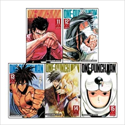 One-Punch Man Volume 11-15 Collection 5 Books Set