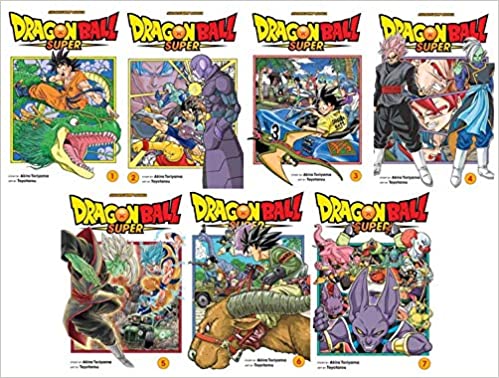 Dragon Ball Super Manga Set Vol. 1-7