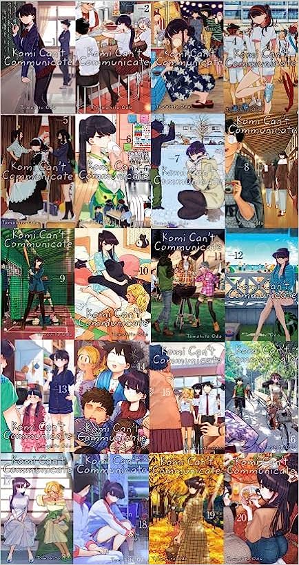 Komi Can’t Communicate Manga Set (Vol 1-20)